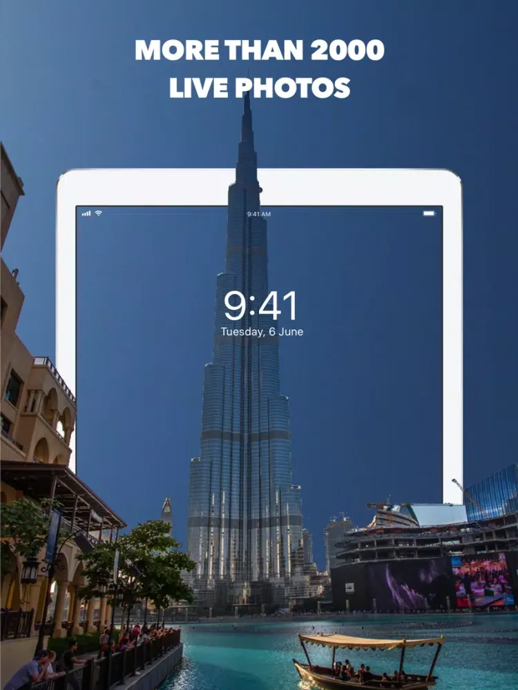 Capturas de tela do LivePaper: Live Wallpapers App iPad 