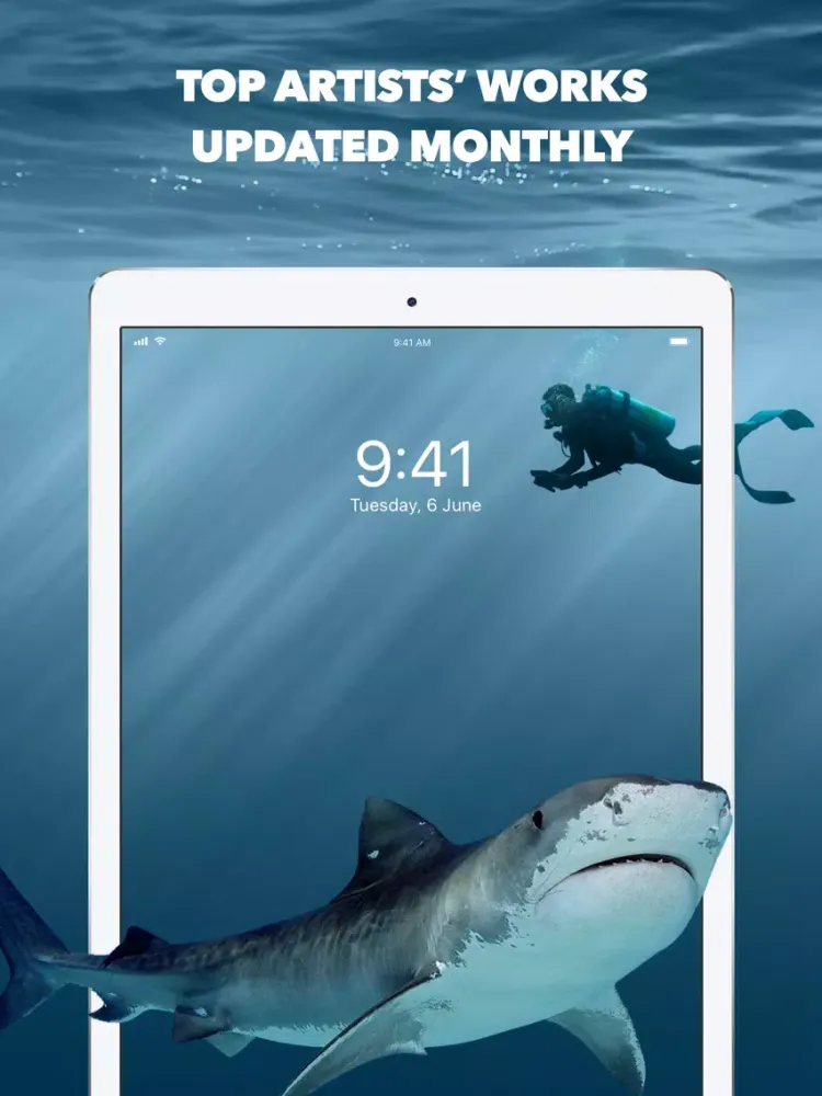 Capturas de tela do LivePaper: Live Wallpapers App iPad 