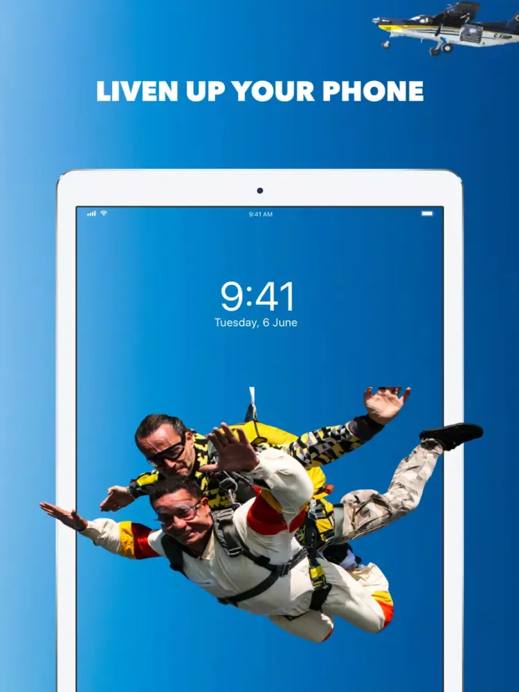 Capturas de tela do LivePaper: Live Wallpapers App iPad 