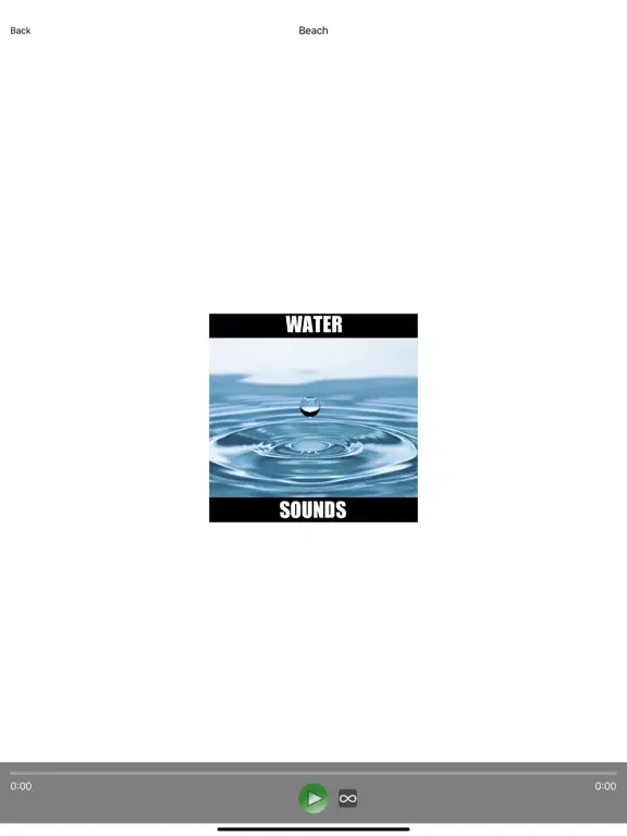 Water Sounds! iPad  Ekran Görüntüleri