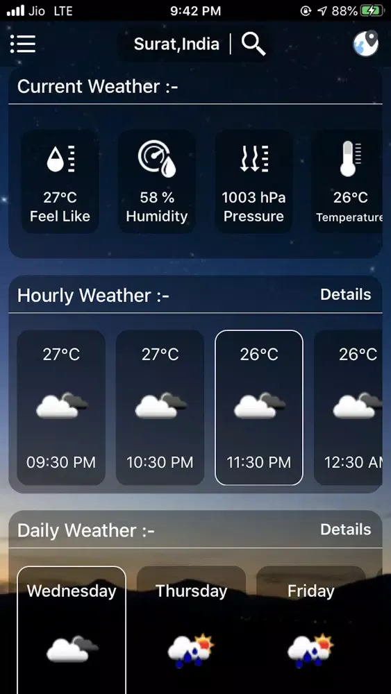 Live Weather - Live Forecast Screenshots