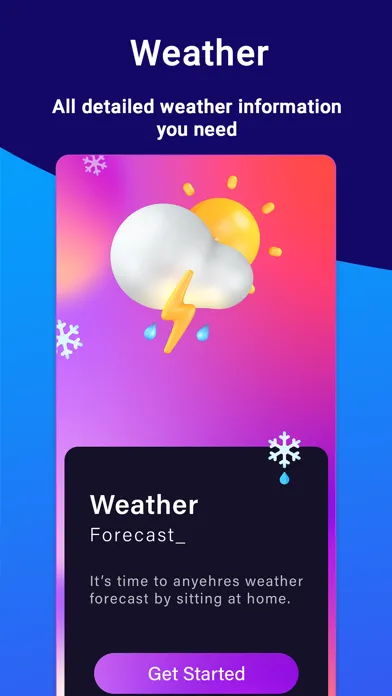 Zrzuty ekranu Weather Live Forecast