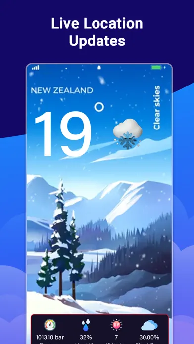 Zrzuty ekranu Weather Live Forecast