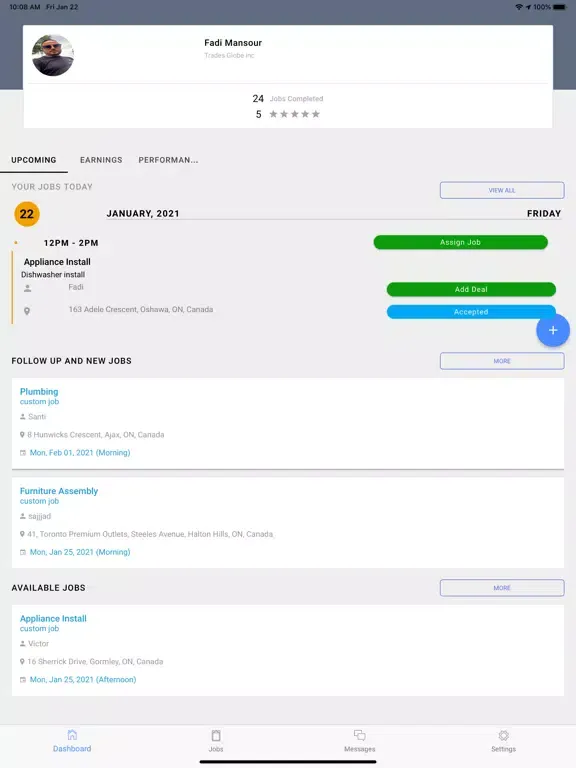 WedoInstall Provider iPad  سکرین شاٹس