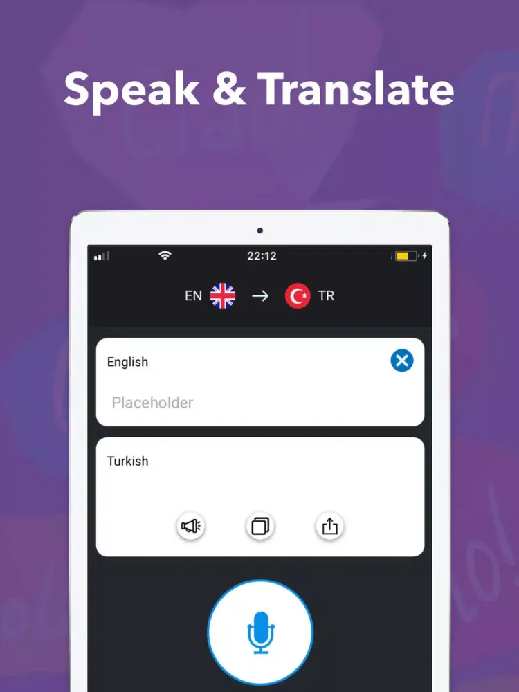 تصاویر Translate+: Live Translation iPad 