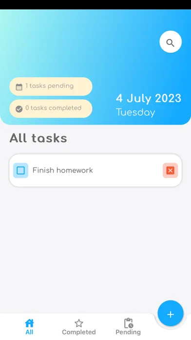 WhatToDo: Task Management Screenshots