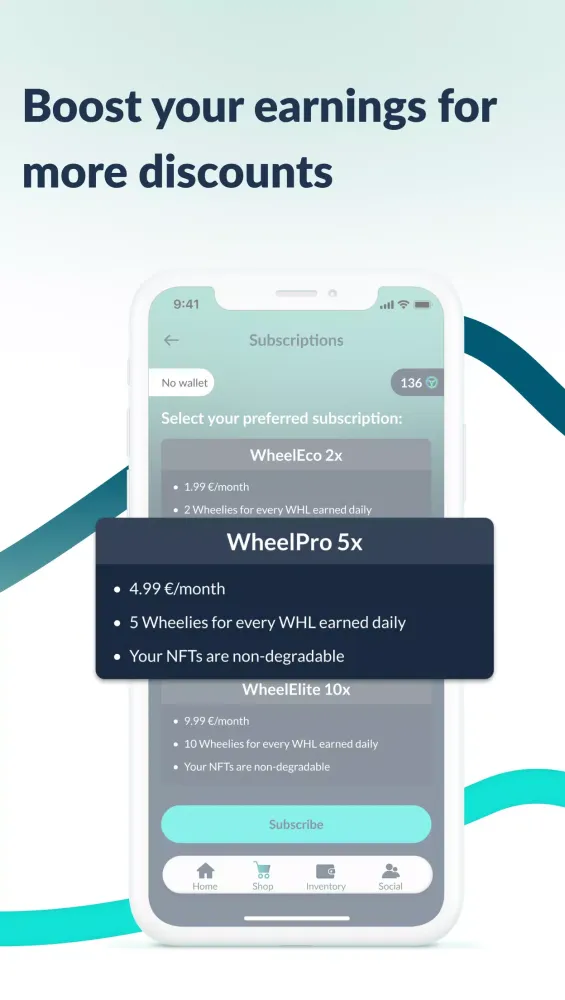WheelCoin Screenshots