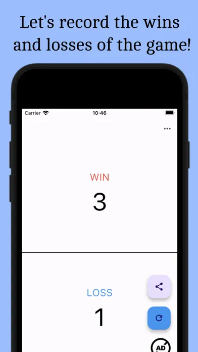 Win-Loss Counter應用截圖