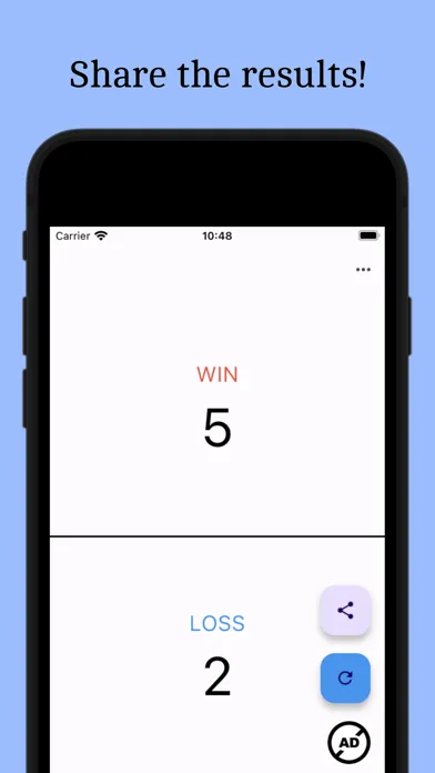 Win-Loss Counter應用截圖