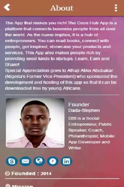 CEOS HUB Screenshots