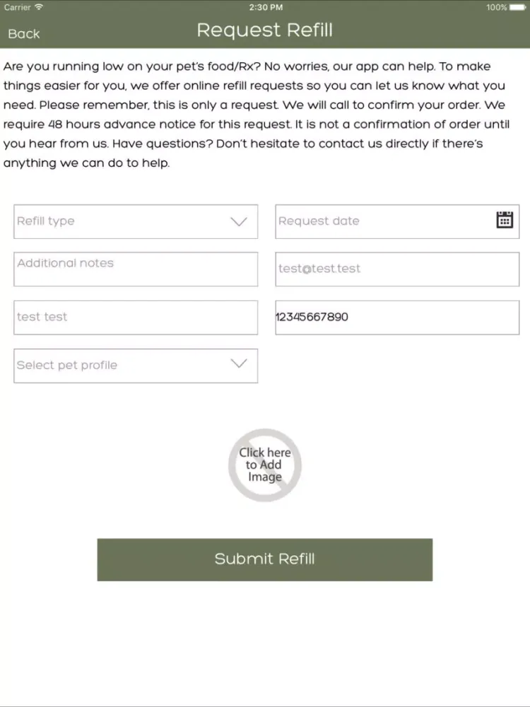 Wood Hill Veterinary Clinic iPad  سکرین شاٹس