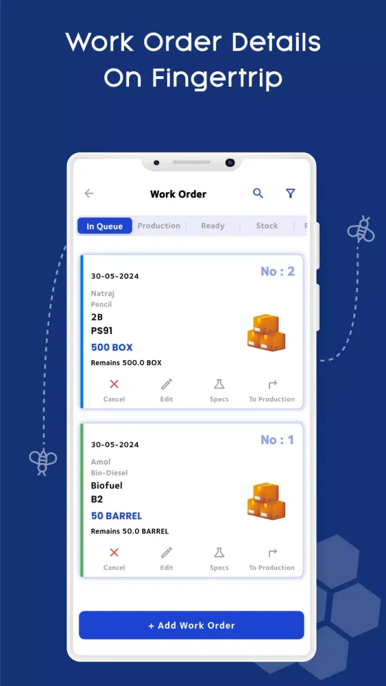 Working Bee Screenshots