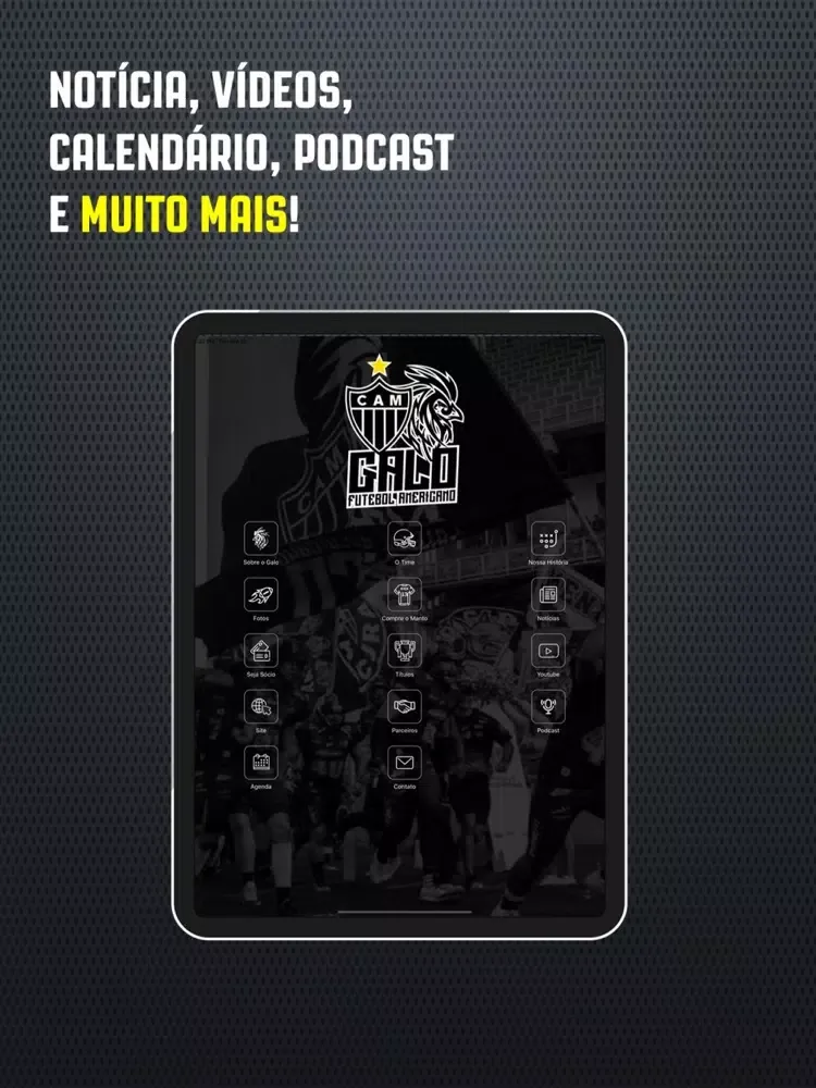 Galo FA iPad  Ekran Görüntüleri