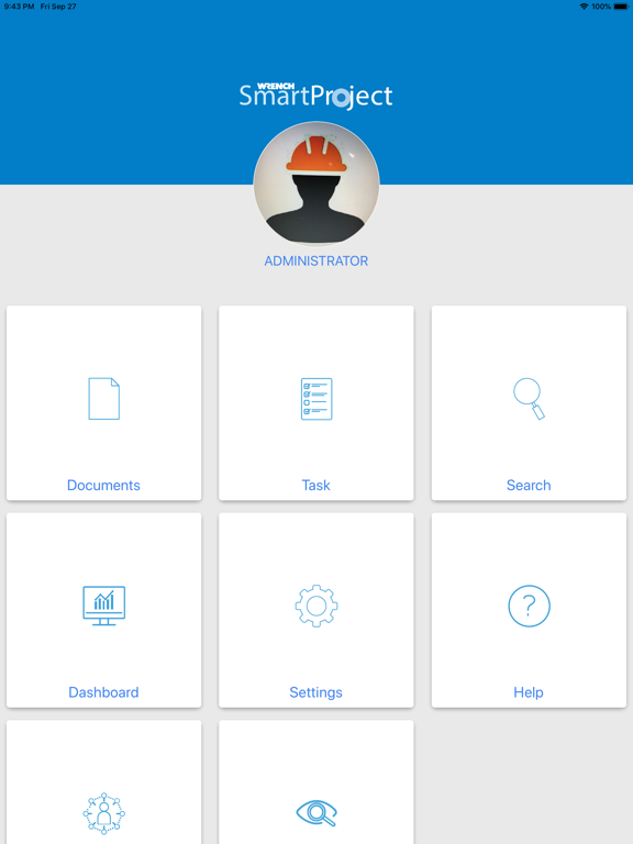 Tangkapan layar SmartProject iPMS iPad 