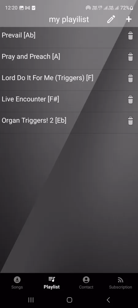 XME TRIGGERS Screenshots