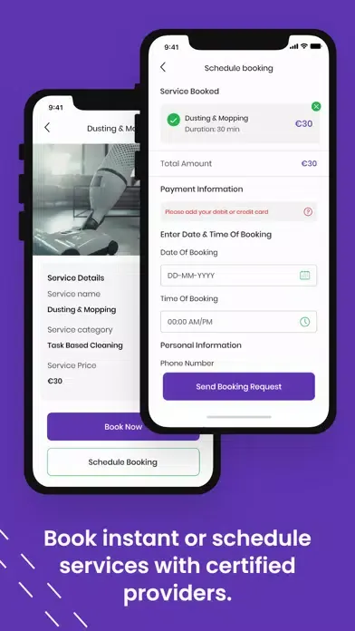 Capturas de tela do YaVoy - Instant Services