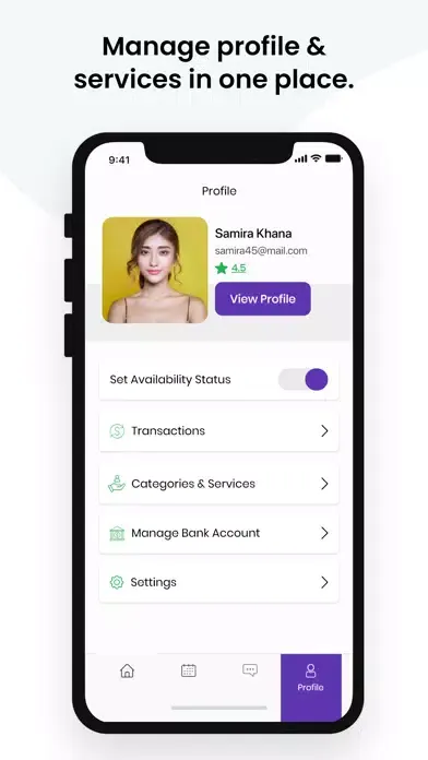 Capturas de tela do YaVoy - Instant Services