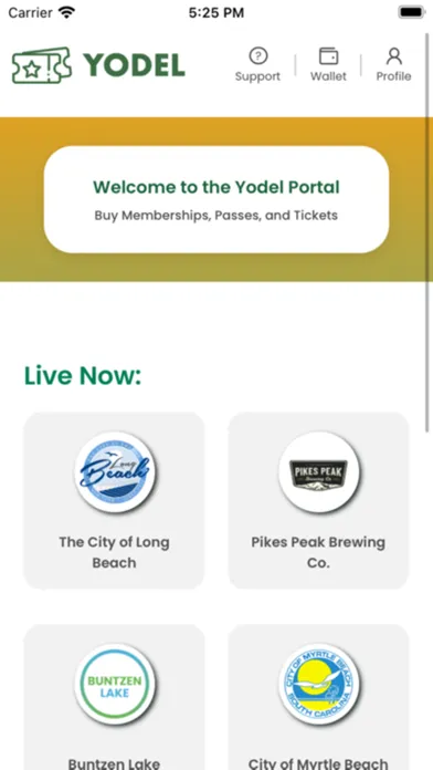 Yodel App स्क्रीनशॉट