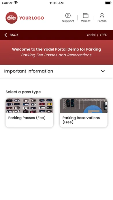 Yodel App स्क्रीनशॉट