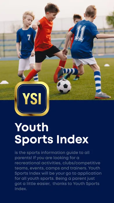 Ảnh chụp màn hình của Youth Sports Index
