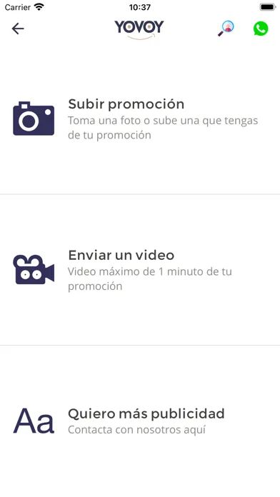 Capturas de pantalla de YOVOY