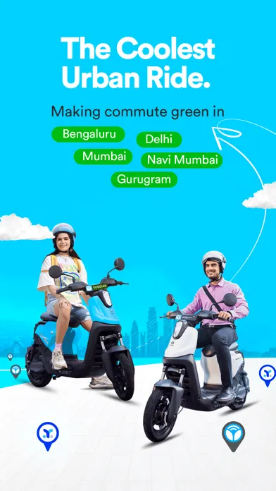 Скриншоты Yulu - top eBike sharing app