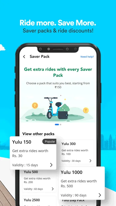 Скриншоты Yulu - top eBike sharing app