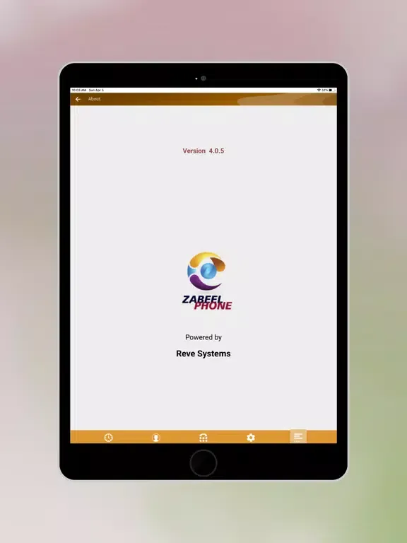 Screenshot di ZABEEL PHONE iPad 