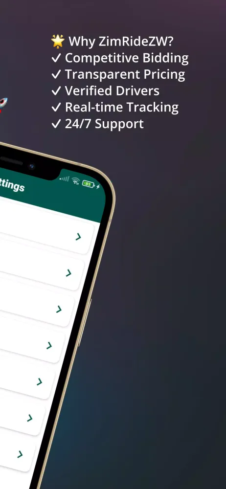 ZimRide ZW Screenshots