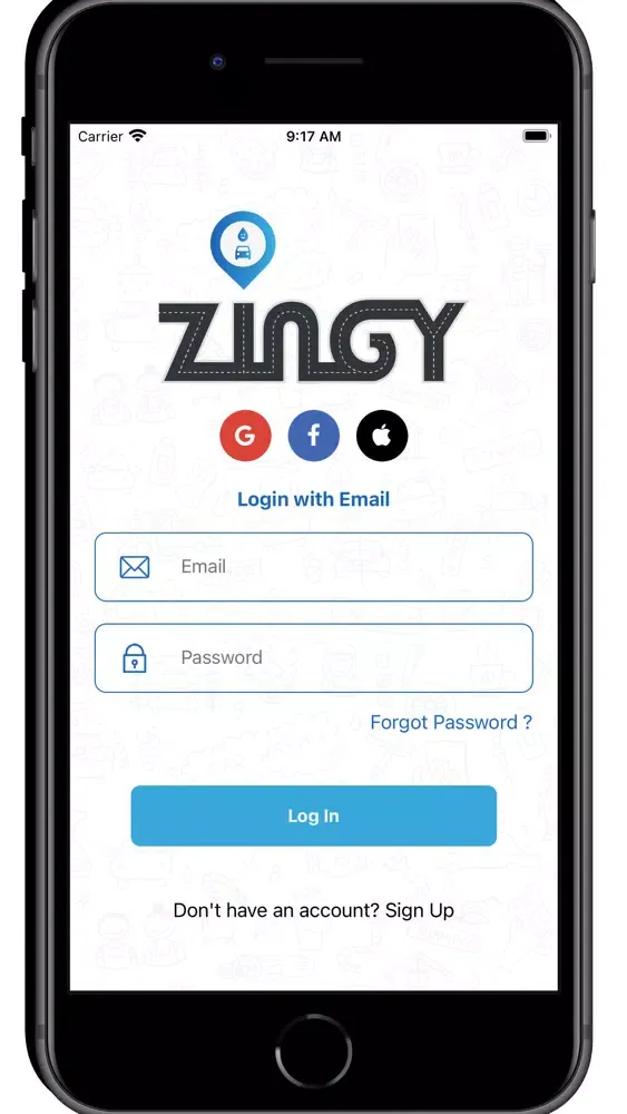 تصاویر Zingy On-Demand Car Care