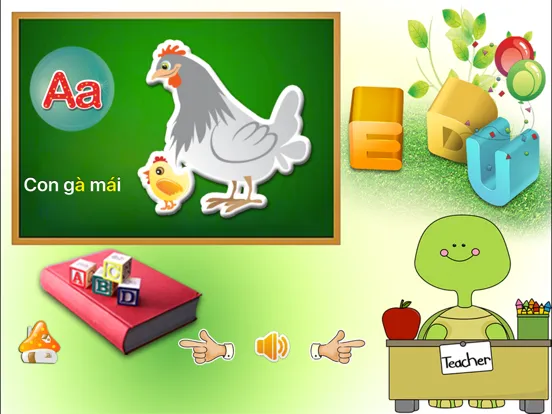 Vui Học Cùng Bé iPad 应用截图