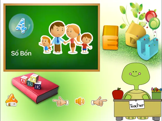 Vui Học Cùng Bé iPad 应用截图