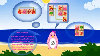 Bird Beach - memo brain to match same classic pet cards Screenshots