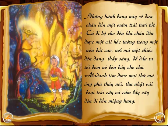 Vietnamese Audio Fairy Tales - Comics For Kids iPad  Screenshots