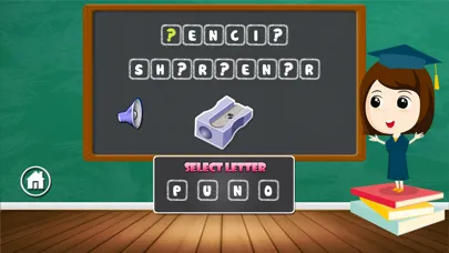 Missing Letter, Find The Word And Spelling应用截图