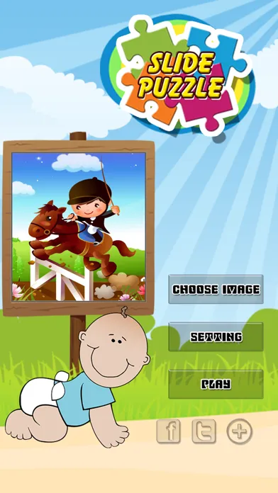 Kids Slide Puzzle - Trò Chơi Ghép Hình Cute Cho Bé应用截图