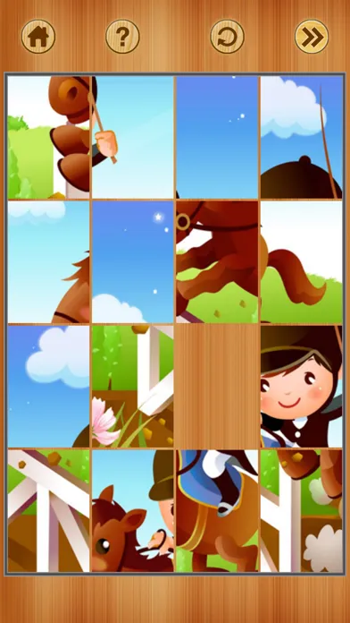 Kids Slide Puzzle - Trò Chơi Ghép Hình Cute Cho Bé应用截图