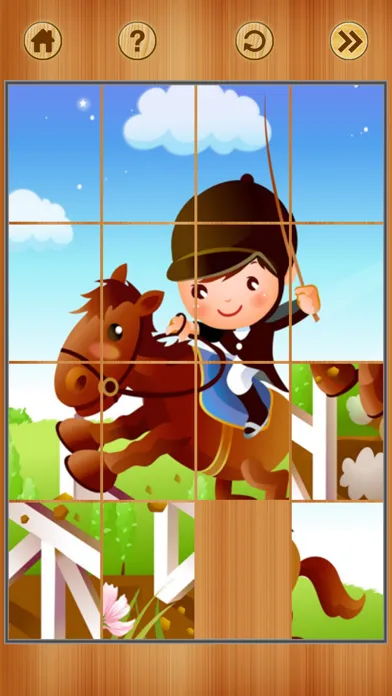 Kids Slide Puzzle - Trò Chơi Ghép Hình Cute Cho Bé应用截图