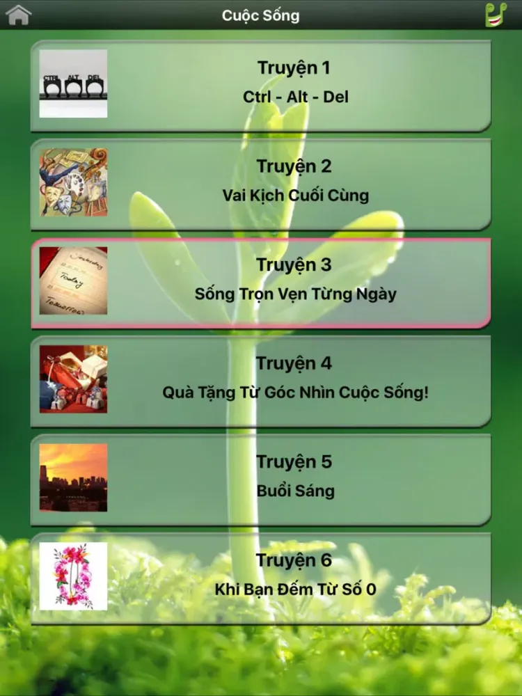Hạt Giống Tâm Hồn - Books Change Life iPad 应用截图