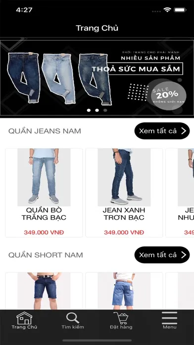Quần jeans nam - Quần bò nam Screenshots