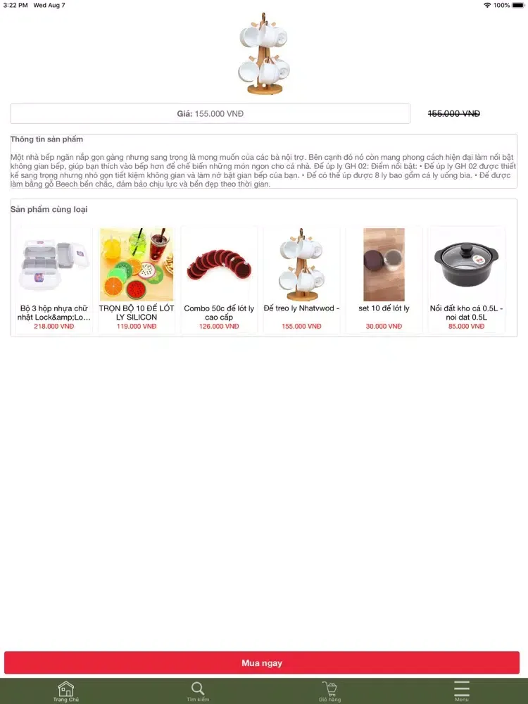 copsieu - mua hang truc Tuyen iPad 应用截图