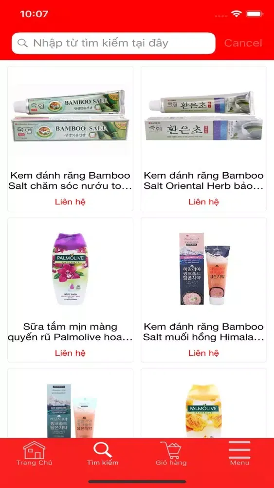 ภาพหน้าจอของ VHBMart - Siêu thị Vì Hòa Bình