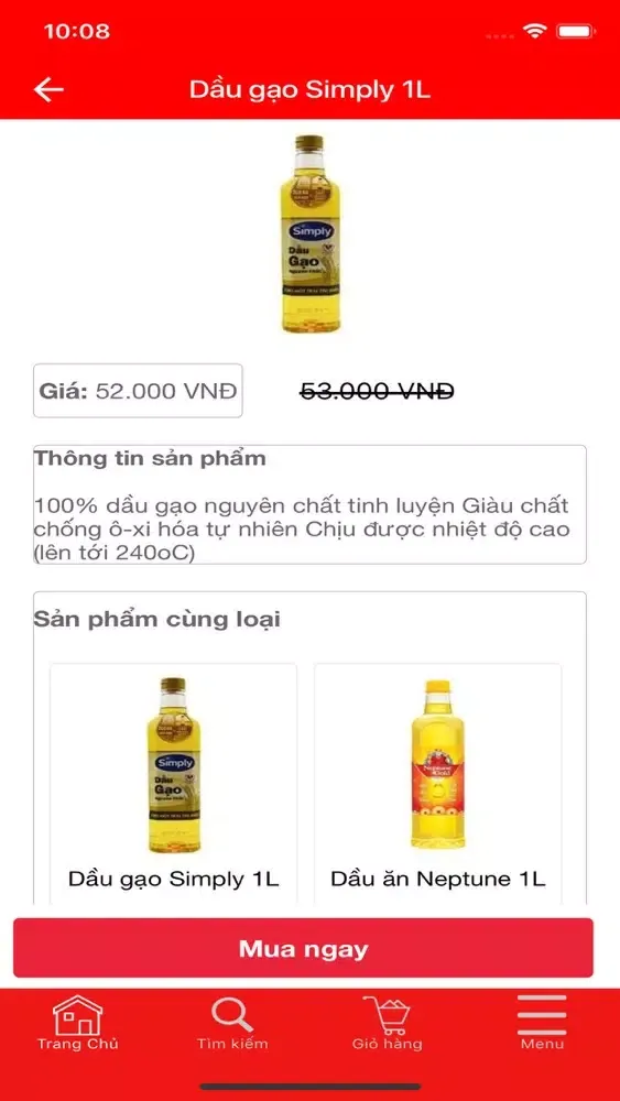ภาพหน้าจอของ VHBMart - Siêu thị Vì Hòa Bình