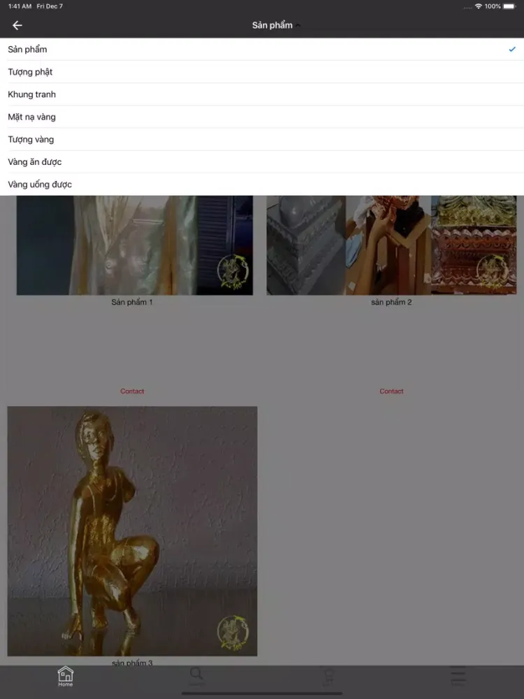 Capturas de pantalla de Vu Mon iPad 