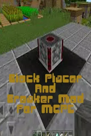 Capturas de tela do Block Placer &Breaker Mod MCPE