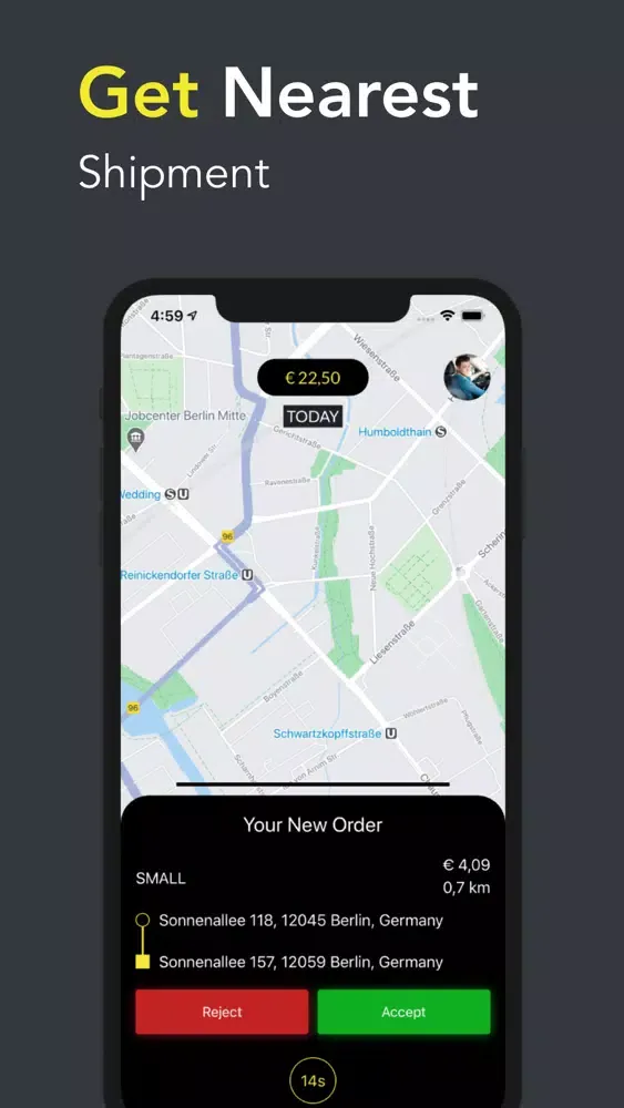 Paket Taxi Driver应用截图