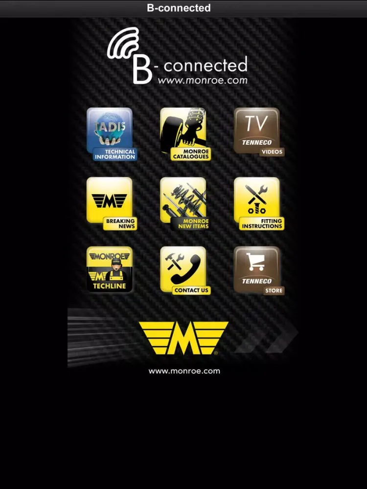 Monroe B-Connected iPad  স্ক্রিনশট