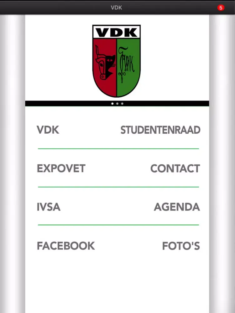 VDK iPad  Ekran Görüntüleri