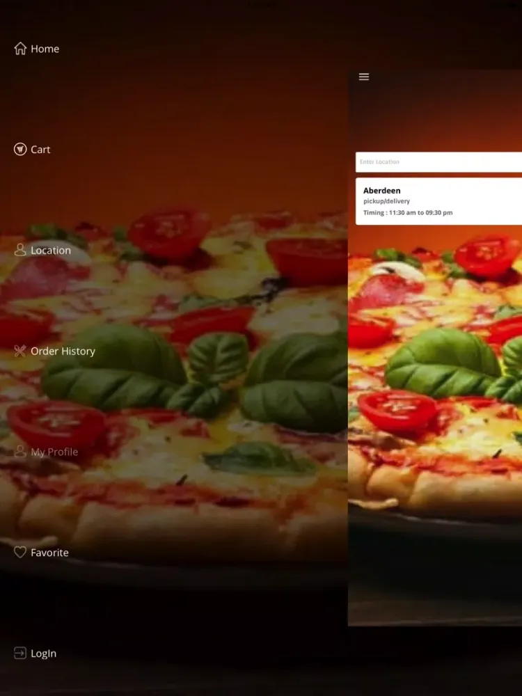 Luigi Famous Pizza iPad  سکرین شاٹس