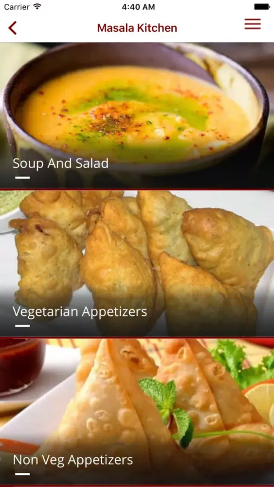 Masala Kitchen NJ Ekran Görüntüleri